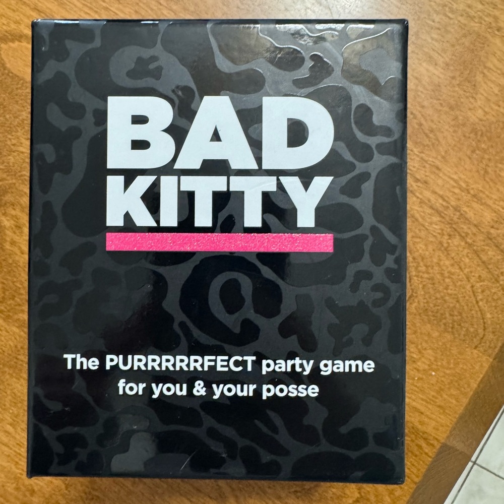 Brand new Bad kitty card game